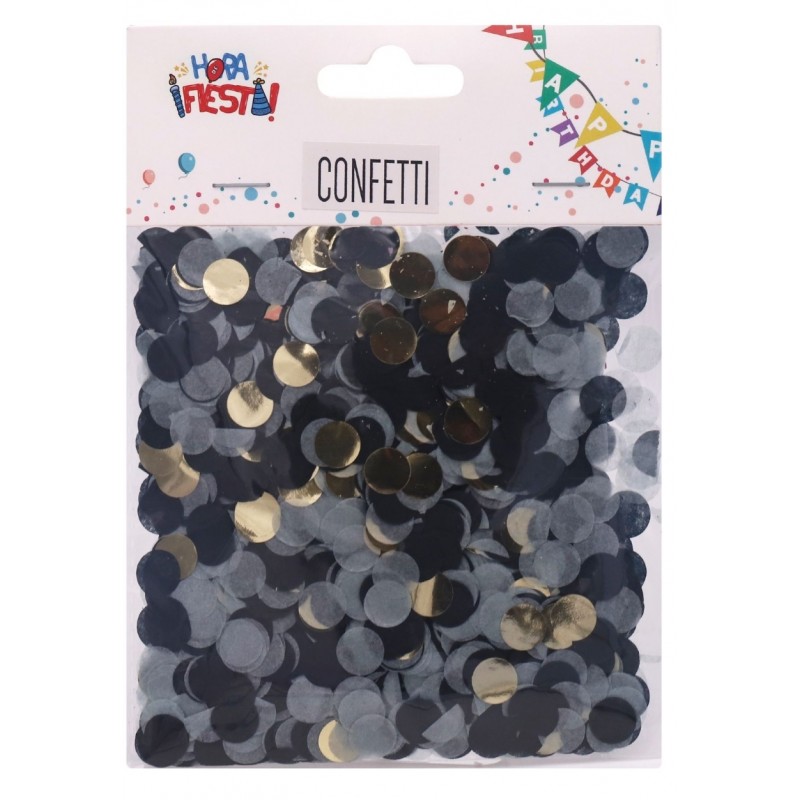 Confeti Colores con Dorado 10 gr.