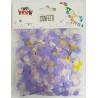 Confeti Colores con Dorado 10 gr.