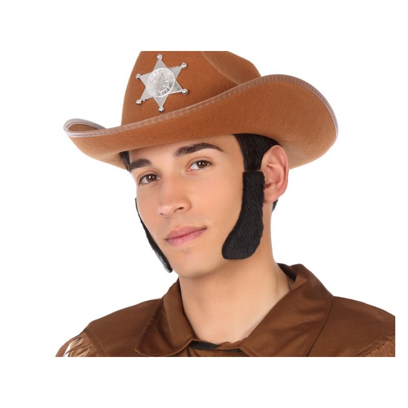 Patillas Negras Grandes