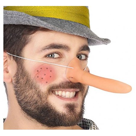 Nariz Larga con Goma