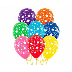 Globo con Estrellas Bolsa 12 unid.