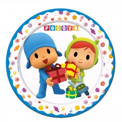 Platos Pocoyo y Niña 