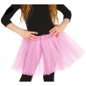 Tutú Rosa con Lentejuelas 30 cm para niña