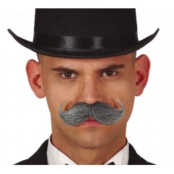 Bigote Ingles Gris