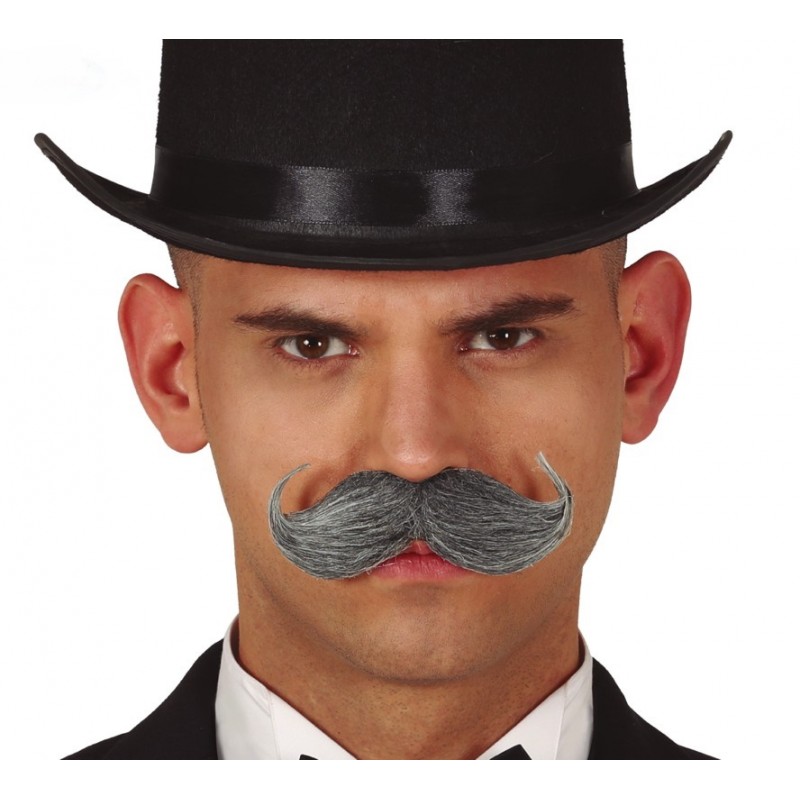 Bigote Ingles Gris