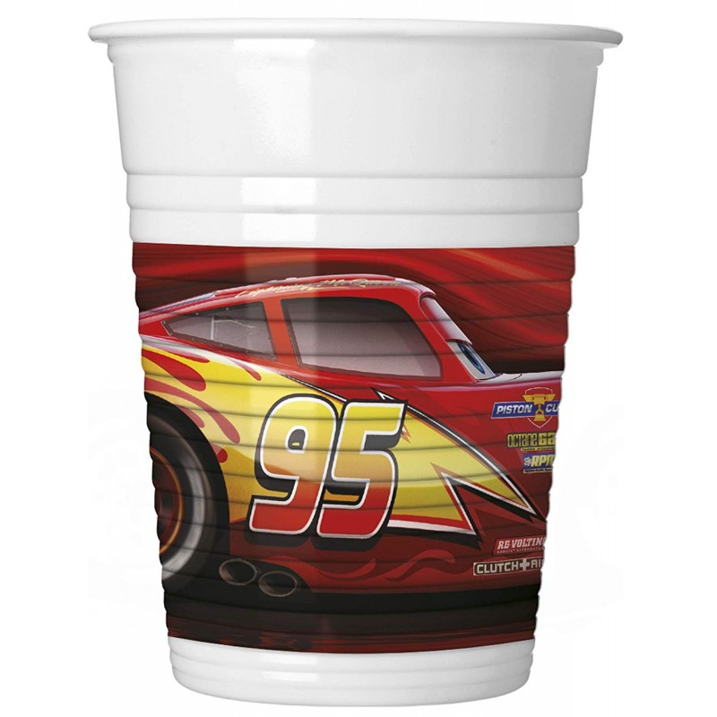 Vasos Cars 8 un. The Legens Of the Track