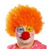 Peluca de Rizos Naranja