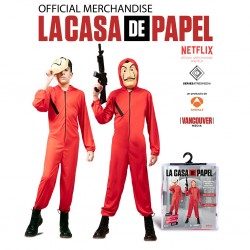 Disfraz de La Casa de Papel para adulto