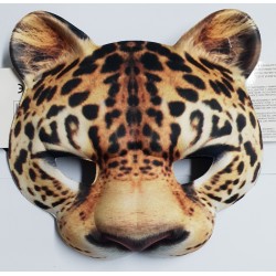 Máscara de Leopardo 3D