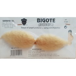 BIGOTE ADHESIVO RUBIO
