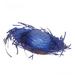Sombrero de Paja Azul