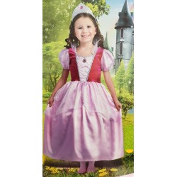 Disfraz de Princesa Rosa para niña