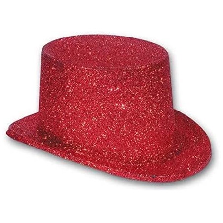 Chistera Roja Purpurina...