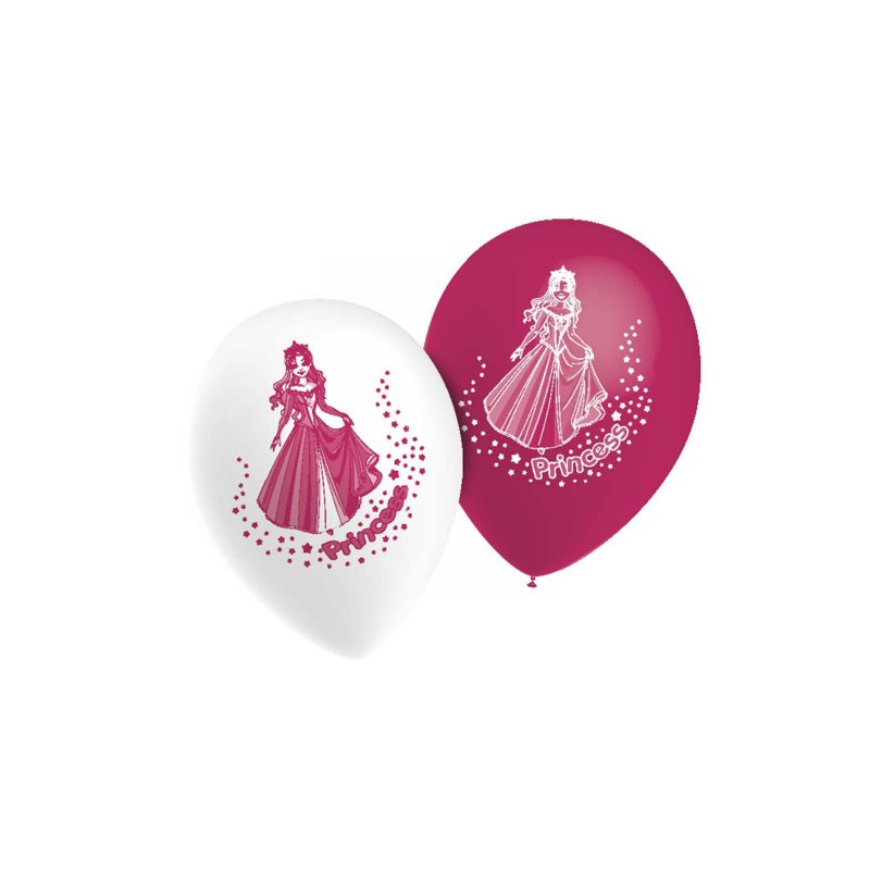 Globo Princesas bolsa 10 un.