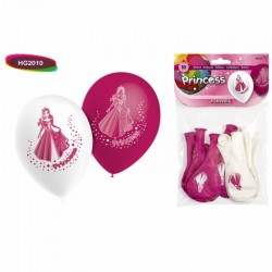 Globo Princesas bolsa 10 un.