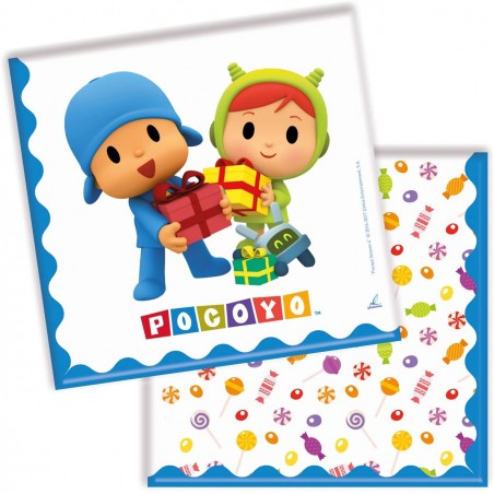Servilletas de Pocoyo 33x33...