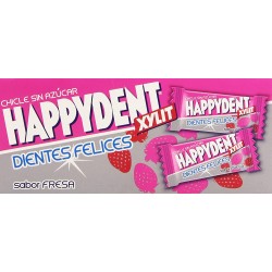 Happydent Fresa Chicle Sin Azucar 200 unid.