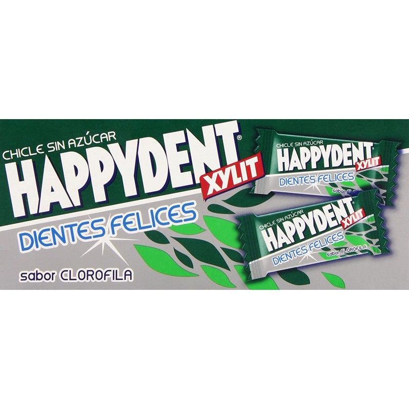 Happydent Clorofila Sin Azucar 200 unid.