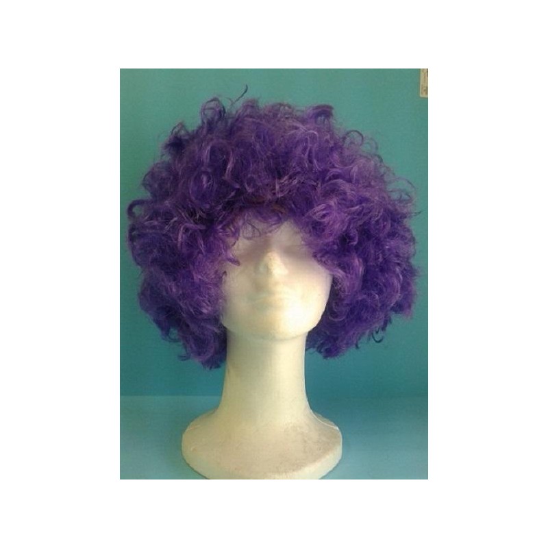 PELUCA AFRO VIOLETA