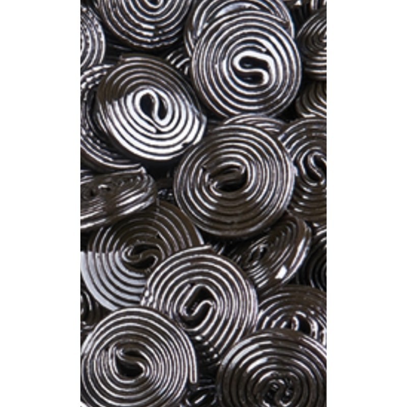 DISCOS REGALIZ NEGRO BOLSA 1 KG.