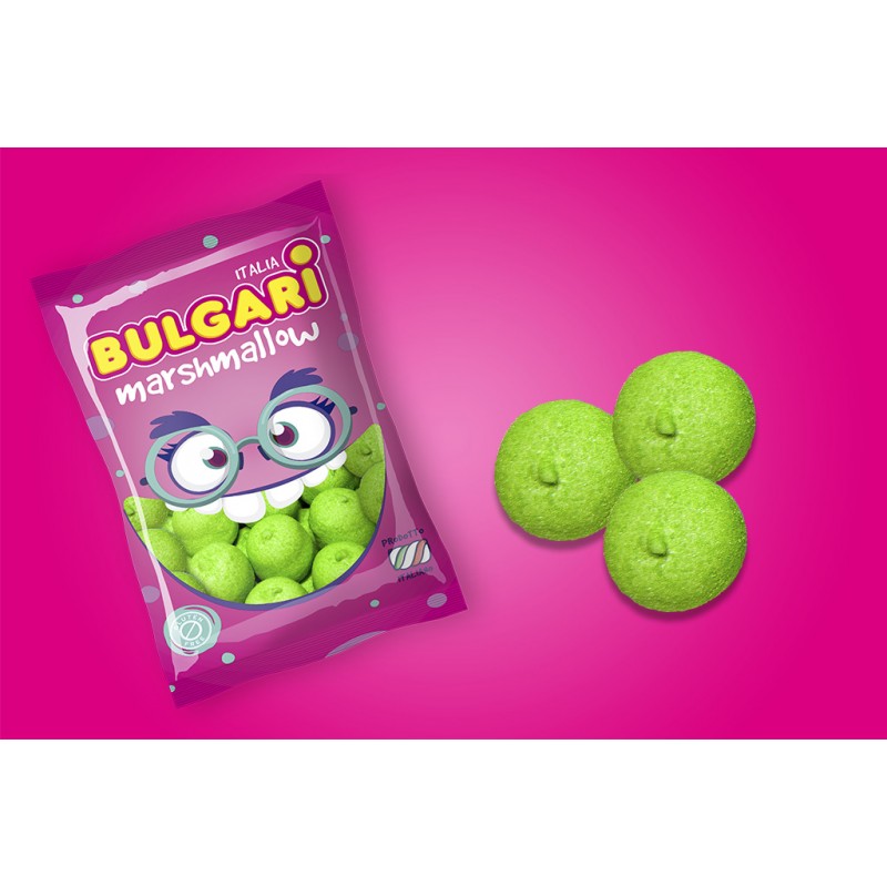 COPOS MASMELO VERDES 100 UNID.