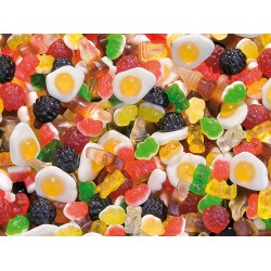 Cocktail Gominolas Brillo Haribo 1 Kg.