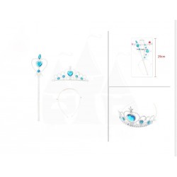 Conjunto Tiara y Varita Princesa del Frio