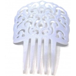 Peineta Blanca Grande