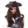 PELUCA CON SOMBRERO PIRATA JHON SILVER