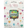 Globo Felicidades 45 cm.