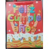Bolsa de Regalo Feliz Cumpleaños 40 x 31.5 cm.