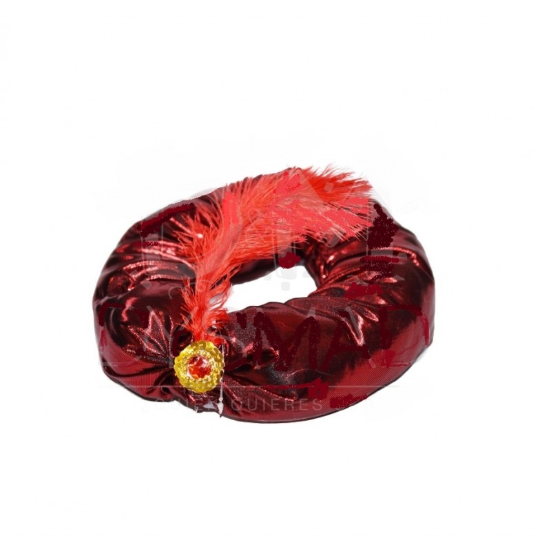 Turbante Rojo para paje