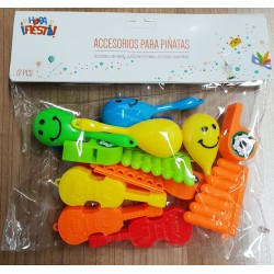 Baratijas para Piñatas 12 un.
