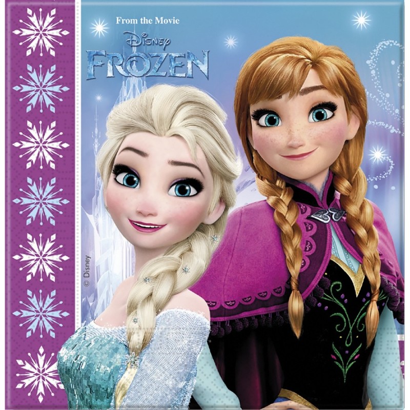 Servilletas de Frozen Northen Lights 20 unid.