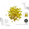 Confeti Dorado 1.5 cm. en Bolsa