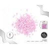 Confeti Rosa 1.5 cm. en Bolsa