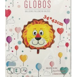 Globo Cabeza de León 34 x 70 cm.