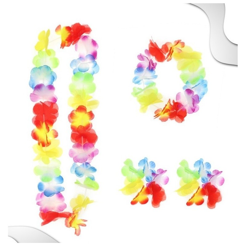 Conjunto Hawaiano 4 Piezas