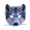 Máscara de Lobo Feroz con Pelo