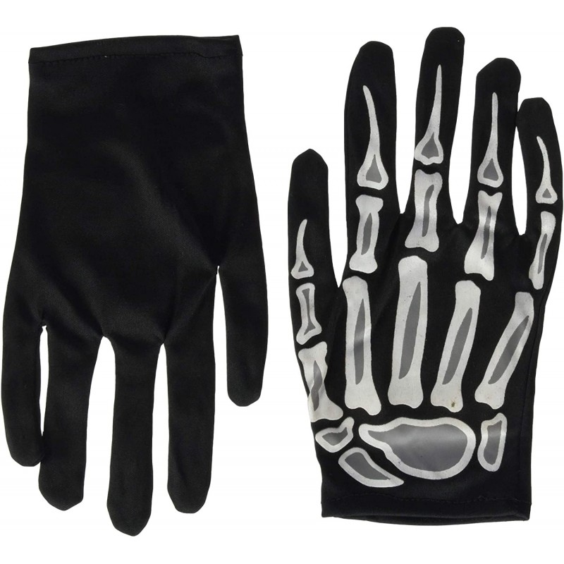 Guantes de Esqueleto Glow in Dark para Adulto, Brillan en la Oscuridad