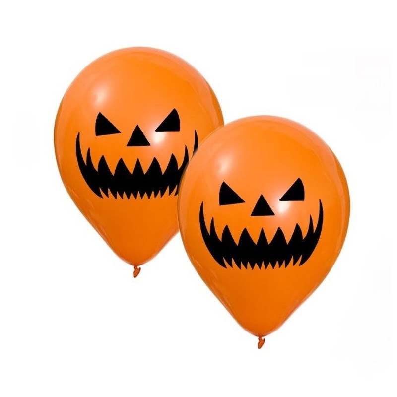 Globos Calabaza 10 Unid.