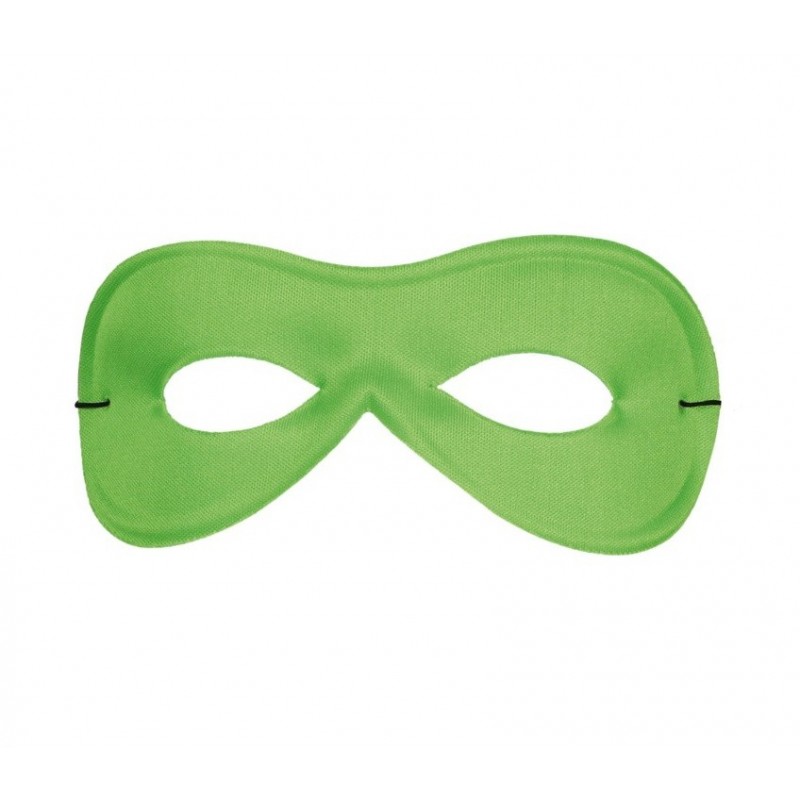 Antifaz Verde Pierrot Seda