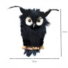 Búho Negro Decoración 21 cm.