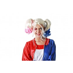 Peluca de Harlei Joker´s Baby para mujer