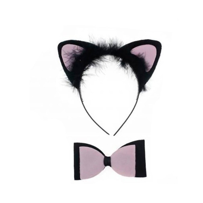 Diadema y Lazo de Gato