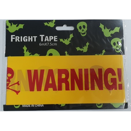 Cinta Warning Advertencia 6...