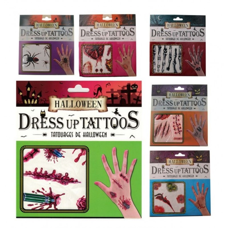 Tatuajes Heridas Modelos Surtidos