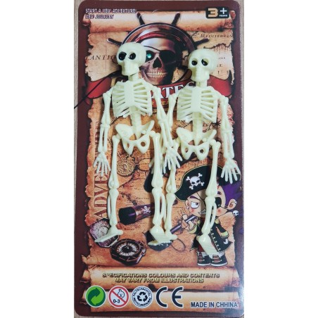 Esqueletos 2 Unidades 11.5 cm.