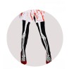 Panty Esqueleto para Adulto T-ML