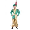 Disfraz de Paje Verde para niño